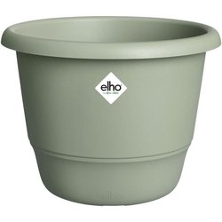 ELHO Pot de fleurs Amiga Rond 47 - Vert - Ø 47 x H 35 cm - Extérieur -