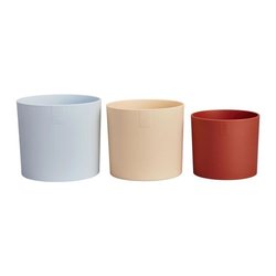 Vaso da fiori - Elho - Lex Pott - Set 14 - Blu Rosa Arancione - L 14 x
