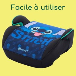 VEILIGHEID 1st Disney© Star Plus i-Safe Stitch Booster Autostoel, Groe