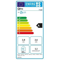 Mobile Klimaanlage - QLIMA - P628 - 2,8 W - Schwarz