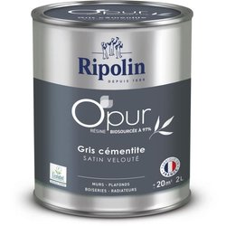 Pintura O PUR para paredes, carpintería y radiadores - RIPOLIN - 47218