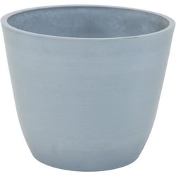 Vaso - MEGA COLLEZIONI - Ecostone Egg - Ø 53 cm - H 40 cm - Grigio