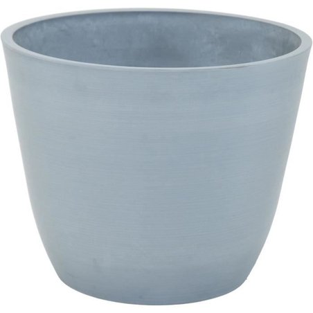 Vaso - MEGA COLLEZIONI - Ecostone Egg - Ø 53 cm - H 40 cm - Grigio