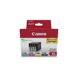 Multipack Ink Cartridges - CANON - PGI-2500XL Black/Cyan/Magenta/Yello