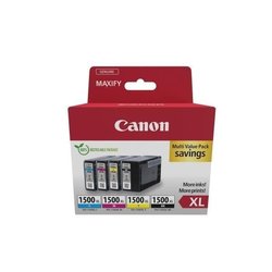Multipack Ink Cartridges - CANON - PGI-1500XL Black/Cyan/Magenta/Yello