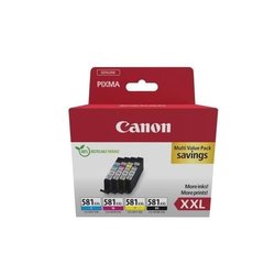 CANON CLI-581XXL Zwart/Cyaan/Magenta/Geel inktcartridges - Multipack 4