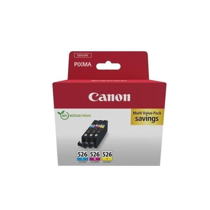 Multipack ink cartridges - CANON - CLI-526 Cyan/Magenta/Yellow