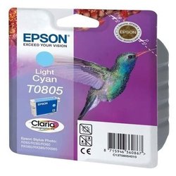 Epson T0805 Cartucho de tinta cian claro Colibri