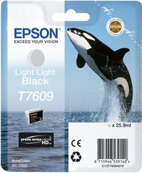 Cartucho EPSON T7609 - Negro claro - 25.9ml - 12,350 páginas