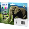 EPSON Multipack 24 XL - Eléphant - Noir, jaune, cyan, magenta, magenta