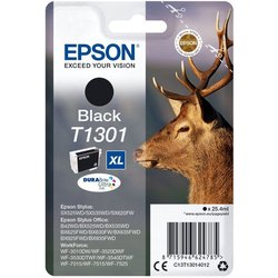 EPSON Cartouche d encre T1301 Noir - Cerf (C13T13014012)