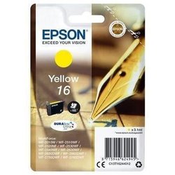 EPSON Cartridge T1624 - Pluma estilográfica - Amarillo