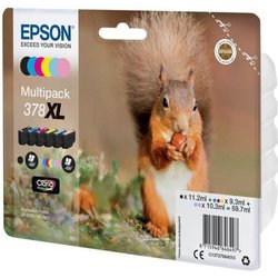 Cartouches d encre Epson Multipack 378 XL - Noir, Jaune, Cyan, Magenta