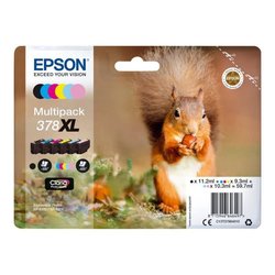 EPSON 378XL Multipack - Paquete de 6 - XL - Negro, Amarillo, Cian, Mag