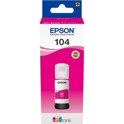 Kit de recarga de tinta EPSON Epson EcoTank 104 - Magenta - Inyección 