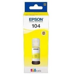 EPSON Epson EcoTank 104 Ink Refill Kit - Geel - Inkjet - 7500 Pages - 