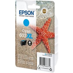 EPSON Tintenpatrone Einzelpack 603XL Tinte - Cyan