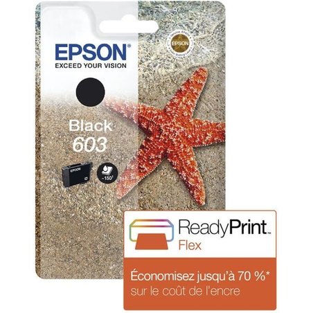 EPSON Inkjet Singlepack 603 Tintenpatrone - Schwarz