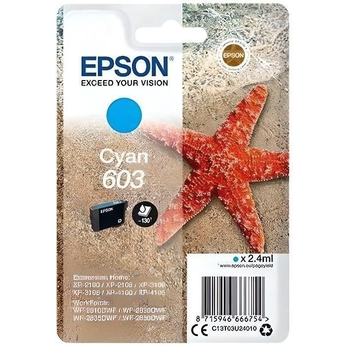 EPSON Inkjet Singlepack 603 Tinte - Cyan
