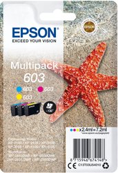 Cartouche d encre - Epson - Multipack 603 - 3 couleurs - Impressions n