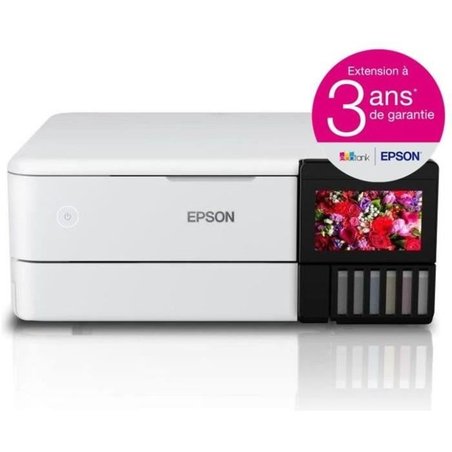 3-in-1 Multifunctionele Printer - EPSON - Ecotank ET-8500 - Inkjet - A