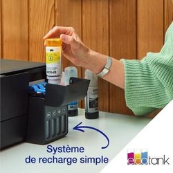 A4 Multifunction Printer - EPSON - Ecotank ET-2860 - Wi-Fi - Equipped 