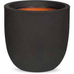Capi Jardiniere Urban Smooth 43x41 cm schwarz KBL933 424348