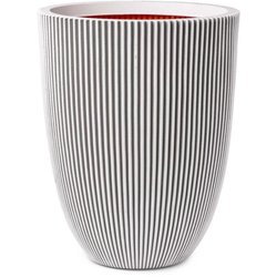 Capi Elegant Groove Vase 34x46 cm Ivory 445498