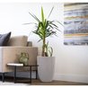 Capi Elegant Groove Vase 34x46 cm Ivory 445498