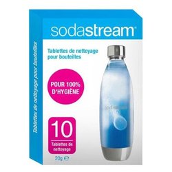 Tablettes de nettoyage SODASTREAM - Nettoie et assainit vos bouteilles