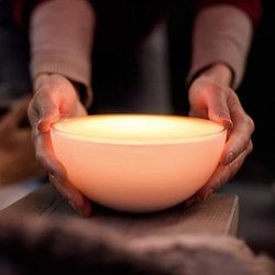 Philips Hue Go Lampe connected portable White and Color Compatible Blu
