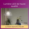 Philips, Pack of 6 Bulb E27 transparante LED s 60W, warm wit