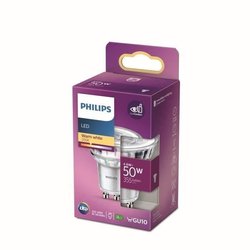 Lampadina LED Philips Equivalent50W GU10 bianco caldo non dimmerabile