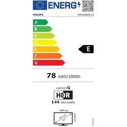 Philips 65PUS8000 Ambilight  LED-Fernseher 65 Zoll (164 cm)  4K UHD 