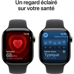 Apple Watch Series 11 GPS + Cellular  42 mm  Gehäuse aus schiefergra