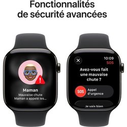 Apple Watch Series 11 GPS + Cellular - 42 mm - Caixa em titânio cinza 