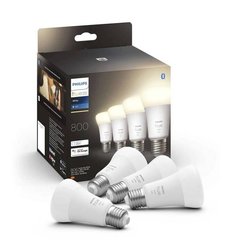 Philips Hue White, E27 aangesloten LED -lamp, 60W equivalent, 800 lume
