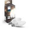 PHILIPS Hue White - Lampadine LED intelligenti E14 - Compatibile con B