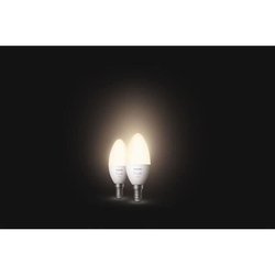 PHILIPS Hue White - Lampadine LED intelligenti E14 - Compatibile con B