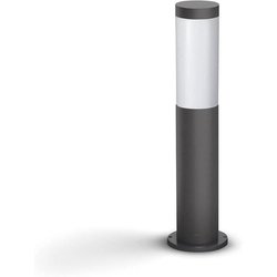 Borne extérieure PHILIPS Utrecht - Métal - LED - 1x20W - Gris - Contem