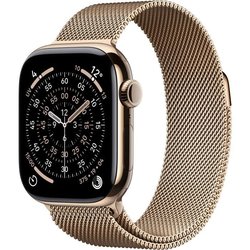 Apple Watch Series 11 GPS + Cellular - 42mm - Boîtier Gold Titanium  -
