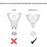 Lampadina connessa - PHILIPS HUE - MR16 - Luce bianca - Compatibile co