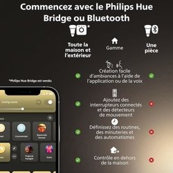 Lampadina connessa - PHILIPS HUE - MR16 - Luce bianca - Compatibile co