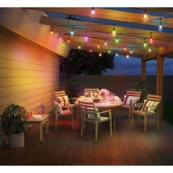 Guirlande Connectée - WIZ - Extérieur - 15m - 12 ampoules - LED - Mult