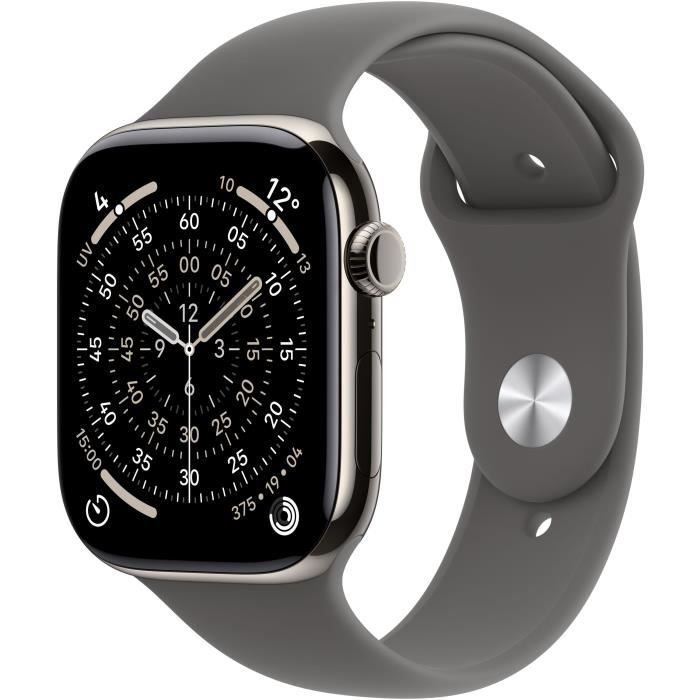 Apple Watch Series 11 GPS + Cellular - 46 mm - Caja de titanio natural