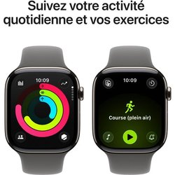 Apple Watch Series 11 GPS + Cellular - 46 mm - Caja de titanio natural
