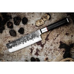 Coltello da cucina - FORGIATO - SEBRA - Acciaio giapponese 440C - Mani