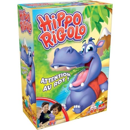 Hippo Rigolo - party game - GOLIATH