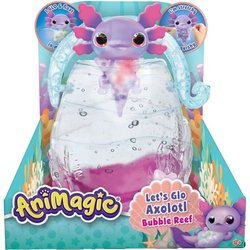 Interactieve knuffel - GOLIATH - Animagic Axolotl Aquarium
