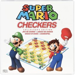 Super Mario Checkers - Board Game - GOLIATH - Ages 6 and up